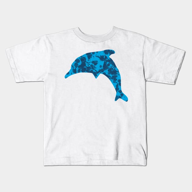 Dolphin Kids T-Shirt by Haleys Hand